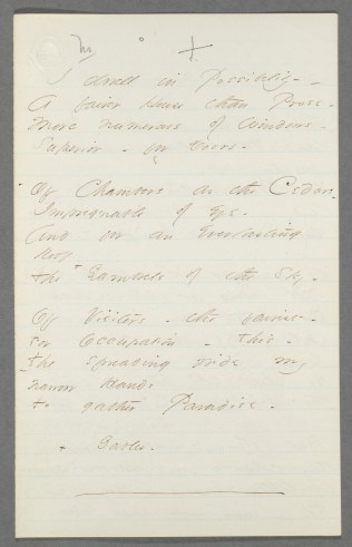 i dwell in possibility